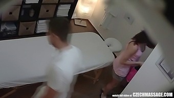 Intense Lovemaking On A Massage Table Captured By Hidden Camera