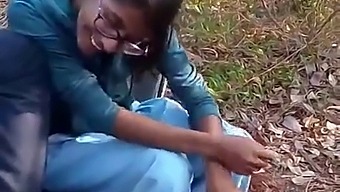 Desi Teacher Swathi Engages In Sexual Activities With Her Students In Exchange For Money, All Set Amidst The Scenic Backdrop Of A Forest
