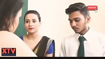 Indian Village School Teacher And Student'S Intimate Encounter