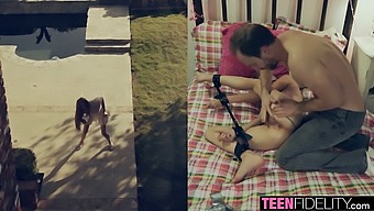 Young Pornstar Ava Parker In High-Quality Bondage Scene