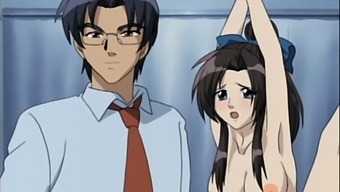 A Restrained Woman In Hentai Is Penetrated Vigorously