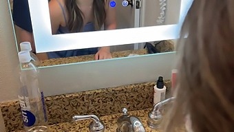 Horny Bridesmaid Secretly Gives Me A Passionate Blowjob